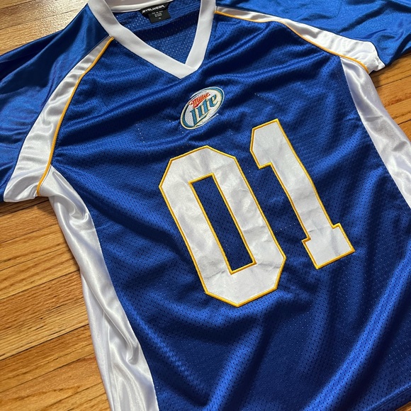 Vintage Miller Lite Jersey / Football / XL - Picture 2 of 5